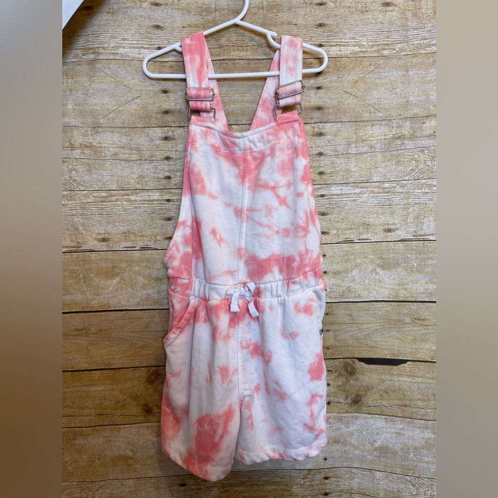 Girls tie dye lucky brand overalls